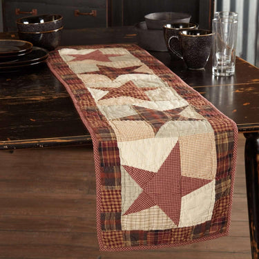 Abilene Star Quilted Runner 13x48 VHC Brands - The Fox Decor